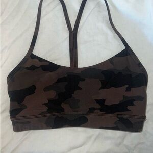lululemon athletica Brown & Black Camo Sports Bralette